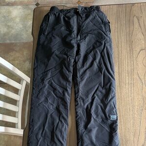 Black Snow Pants - boys or girls, size 16